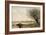 Fisherman Moored at a Bank (Oil on Canvas)-Jean Baptiste Camille Corot-Framed Giclee Print