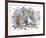 Fisherman Nets-Chaim Gross-Framed Limited Edition