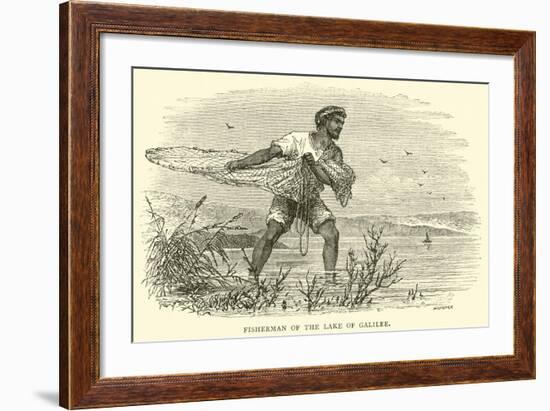 Fisherman of the Lake of Galilee-null-Framed Giclee Print