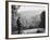 Fisherman on Banks of European Waterway-Pierre Boulat-Framed Photographic Print