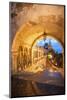 Fisherman's Bastion at Night, Buda, Budapest, Hungary-Jim Engelbrecht-Mounted Photographic Print