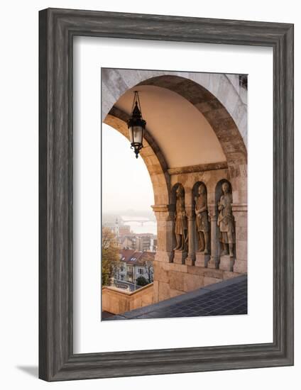 Fisherman's Bastion, Budapest, Hungary, Europe-Ben Pipe-Framed Photographic Print