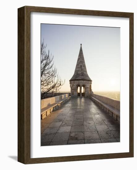 Fisherman's Bastion, Budapest, Hungary, Europe-Ben Pipe-Framed Photographic Print