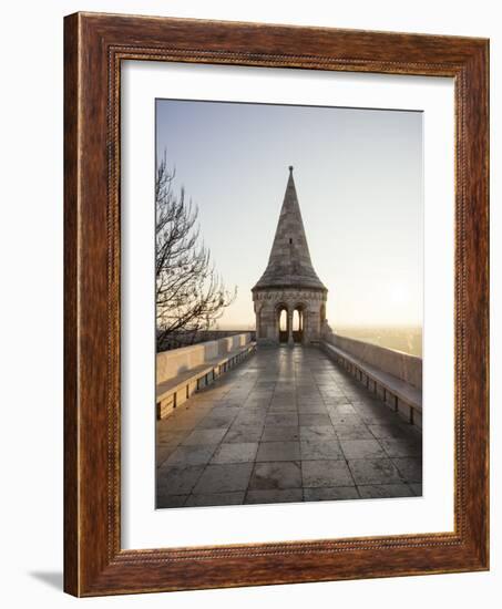 Fisherman's Bastion, Budapest, Hungary, Europe-Ben Pipe-Framed Photographic Print