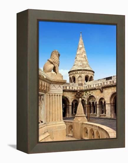 Fisherman's Bastion, Budapest, Hungary-Miva Stock-Framed Premier Image Canvas