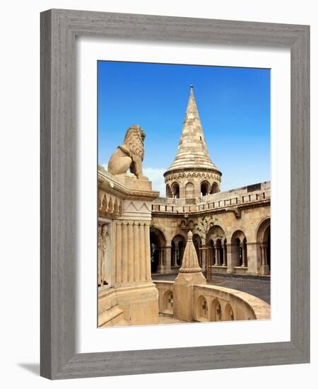 Fisherman's Bastion, Budapest, Hungary-Miva Stock-Framed Photographic Print