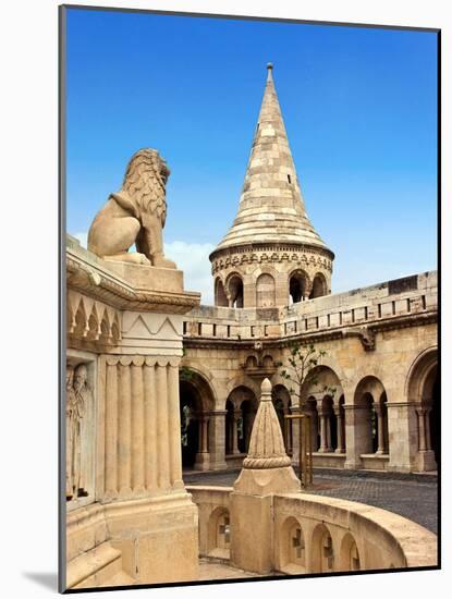 Fisherman's Bastion, Budapest, Hungary-Miva Stock-Mounted Photographic Print