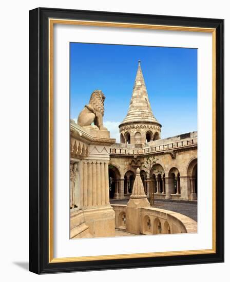 Fisherman's Bastion, Budapest, Hungary-Miva Stock-Framed Photographic Print