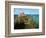 Fisherman's Cottage on the Cliffs at Var-Claude Monet-Framed Art Print