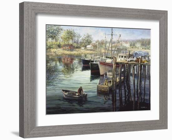 Fisherman's Domain-Nicky Boehme-Framed Giclee Print