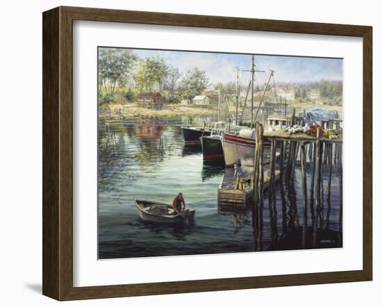 Fisherman's Domain-Nicky Boehme-Framed Giclee Print