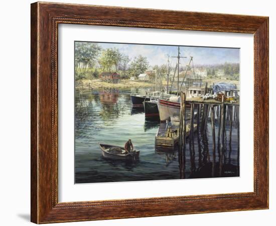 Fisherman's Domain-Nicky Boehme-Framed Giclee Print