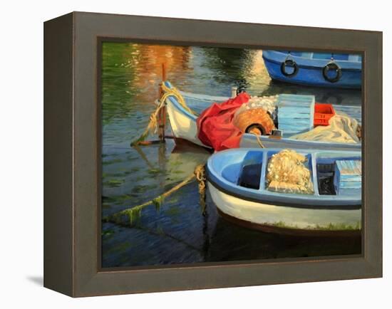 Fisherman'S Etude-kirilstanchev-Framed Stretched Canvas