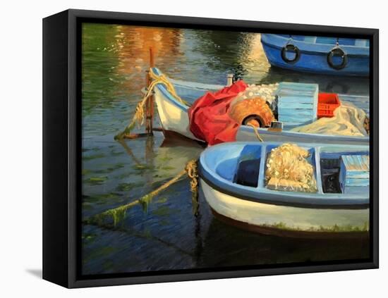 Fisherman'S Etude-kirilstanchev-Framed Stretched Canvas