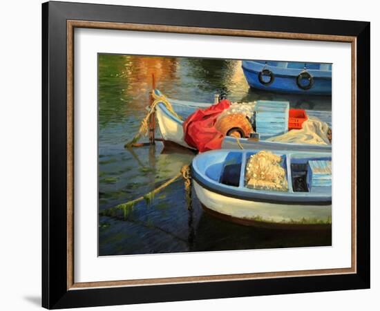 Fisherman'S Etude-kirilstanchev-Framed Art Print