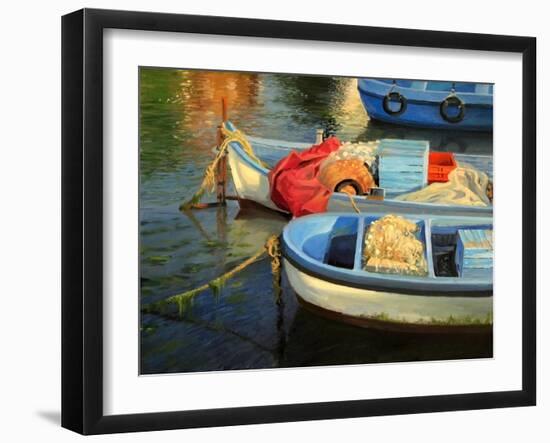 Fisherman'S Etude-kirilstanchev-Framed Art Print