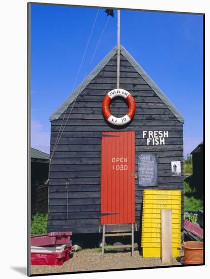 Fisherman's Hut, Southwold, Suffolk, England, UK-Fraser Hall-Mounted Photographic Print