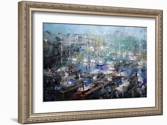 Fisherman’s Wharf-Mark Lague-Framed Art Print