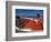 Fisherman Tends His Boat on the Beach, Isla Margarita, Venezuela-Greg Johnston-Framed Photographic Print