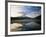 Fisherman, Trillium Lake, Mt Hood National Forest, Mt Hood Wilderness Area, Oregon, USA-Adam Jones-Framed Photographic Print