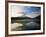 Fisherman, Trillium Lake, Mt Hood National Forest, Mt Hood Wilderness Area, Oregon, USA-Adam Jones-Framed Photographic Print