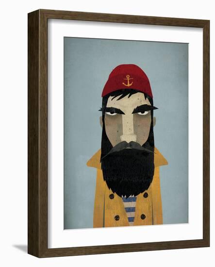 Fisherman VI-Ryan Fowler-Framed Art Print