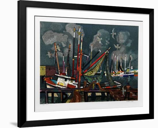 Fisherman-Millard Owen Sheets-Framed Collectable Print