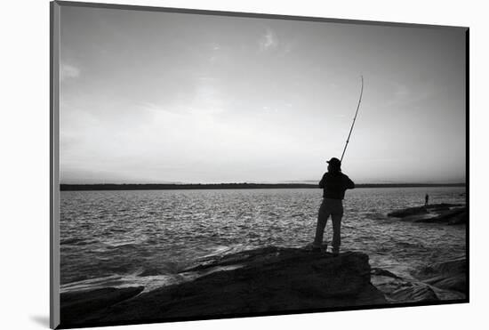 Fisherman-Stephen Gassman-Mounted Art Print