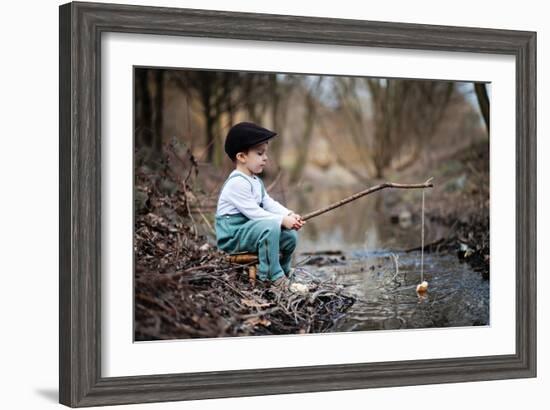 Fisherman-Tatyana Tomsickova-Framed Photographic Print