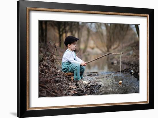 Fisherman-Tatyana Tomsickova-Framed Photographic Print