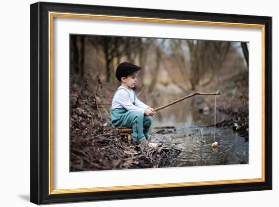 Fisherman-Tatyana Tomsickova-Framed Photographic Print