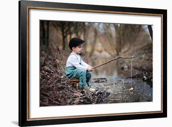 Fisherman-Tatyana Tomsickova-Framed Photographic Print