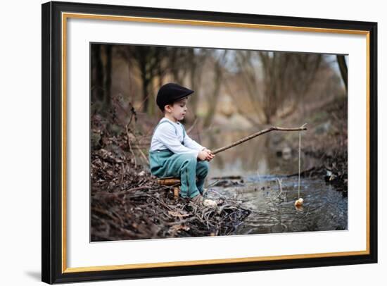 Fisherman-Tatyana Tomsickova-Framed Photographic Print