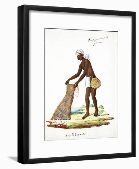 Fisherman-null-Framed Giclee Print