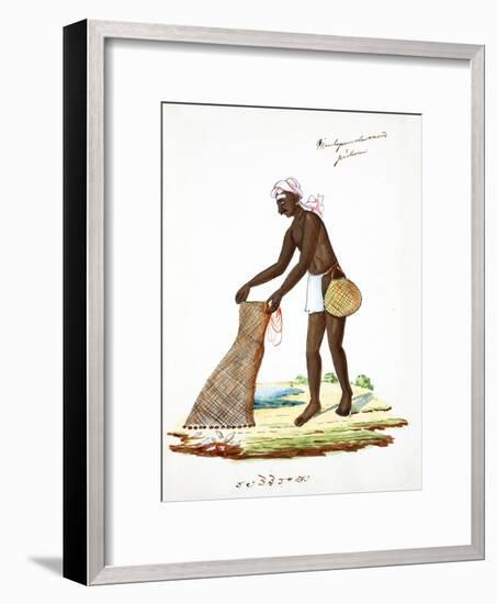 Fisherman-null-Framed Giclee Print