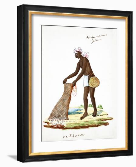 Fisherman-null-Framed Giclee Print