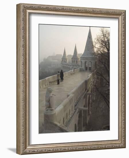 Fishermans Bastion, Castle Hill Area, Budapest, Hungary-Christian Kober-Framed Photographic Print