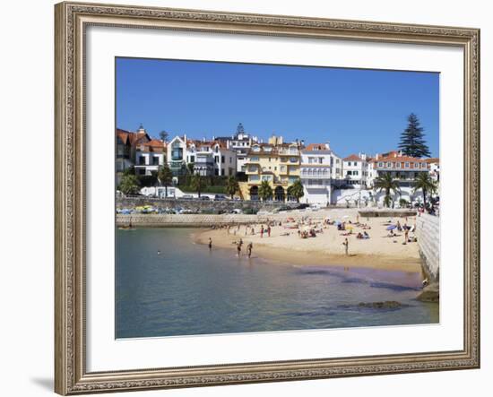 Fishermans Beach, Cascais, Portugal, Europe-Jeremy Lightfoot-Framed Photographic Print