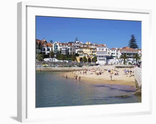 Fishermans Beach, Cascais, Portugal, Europe-Jeremy Lightfoot-Framed Photographic Print