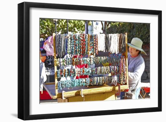 Fishermans Wharf Street vendor Booth, San Francisco, California-Anna Miller-Framed Photographic Print