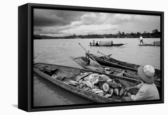 Fishermen, 1980-null-Framed Premier Image Canvas
