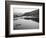 Fishermen and Historic Bridge, Iwakuni, Japan-Walter Bibikow-Framed Photographic Print