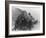 Fishermen at Overstrand-Staniland Pugh-Framed Photographic Print