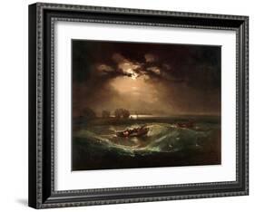 Fishermen at Sea, The Cholmeley Sea Piece, 1796-J^ M^ W^ Turner-Framed Giclee Print