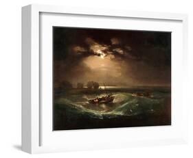 Fishermen at Sea, The Cholmeley Sea Piece, 1796-J^ M^ W^ Turner-Framed Giclee Print