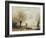 Fishermen Moored at a Bank-Jean-Baptiste-Camille Corot-Framed Giclee Print