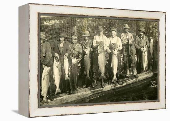 Fishermen Near Bellingham, Wa-Corbett-Framed Premier Image Canvas