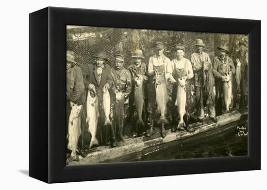 Fishermen Near Bellingham, Wa-Corbett-Framed Premier Image Canvas