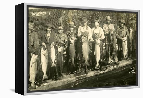 Fishermen Near Bellingham, Wa-Corbett-Framed Premier Image Canvas