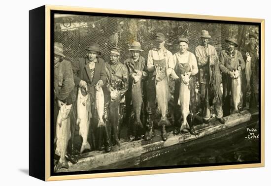 Fishermen Near Bellingham, Wa-Corbett-Framed Premier Image Canvas